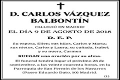 Carlos Vázquez Balbontín